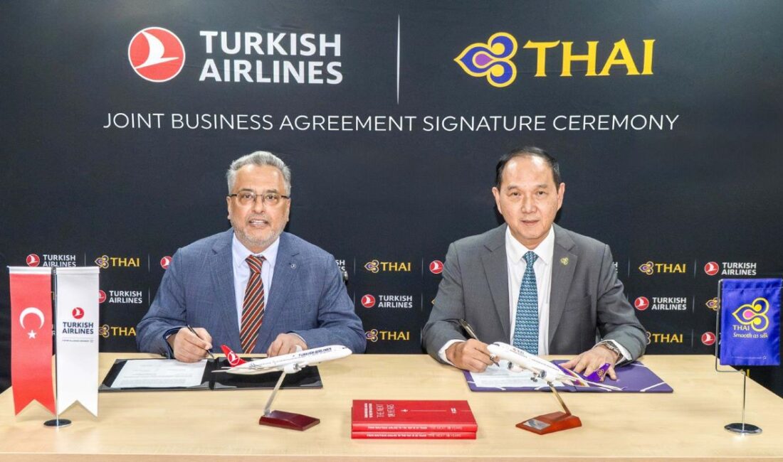 Türk Hava Yolları ve Thai Airways, 1 Haziran 2025 tarihinde