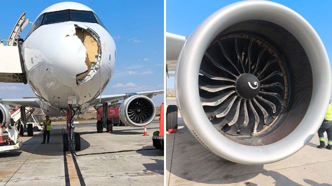 Iberia Havayolları'nın henüz birkaç hafta önce hizmete giren A321XLR tipi