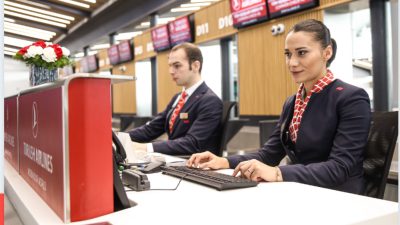 TGS’den rekor uçuş ve yolcu hizmeti TGS Yer Hizmetleri, yaz sezonu boyunca artan uçuş ve yolcu