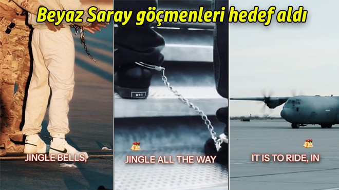 Beyaz Saray’ın X hesabından yapılan ve Noel şarkısı 'Jingle Bells'in
