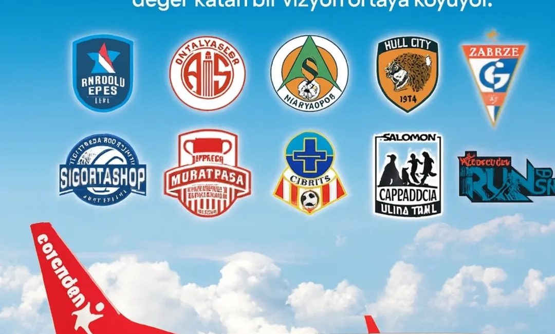 Corendon Airlines, destinasyonlarda yaptığı spor iş birlikleriyle ile marka imajını
