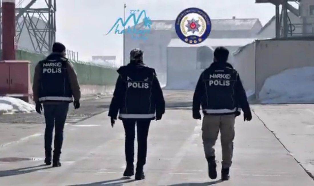 Hakkari Selahattin Eyyubi Havalimanından başka illere uyuşturucu sevkiyatı yapıldığını haber