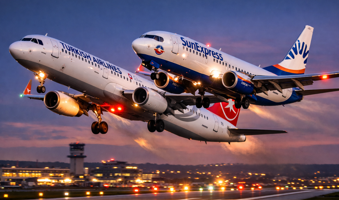 Stuttgart’ta THY ve SunExpress Uçakları Tehlikeli Yaklaşma Yaşadı Stuttgart’ta THY ve SunExpress Uçakları Tehlikeli Yaklaşma Yaşadı: BFU, Kule’nin