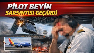 Las Vegas’tan kalkan Southwest Airlines uçağında sıra dışı bir kaza