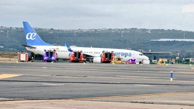 İspanyol havayolu şirketi Air Europa’ya ait Boeing 737-800 tipi yolcu