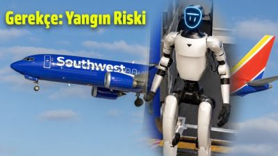ABD’nin büyük havayolu şirketlerinden Southwest Airlines, insan veya hayvan benzeri
