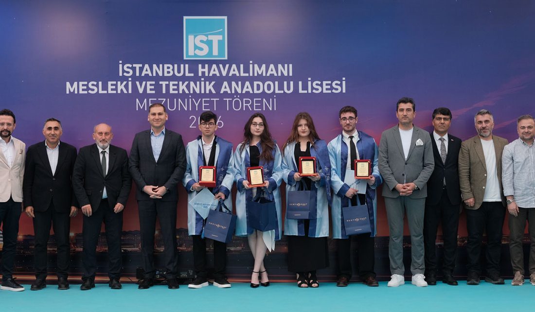 İlk Mezunlarını Verdi İstanbul Havalimanı Mesleki ve Teknik Anadolu Lisesi, ilk mezunlarını verdi