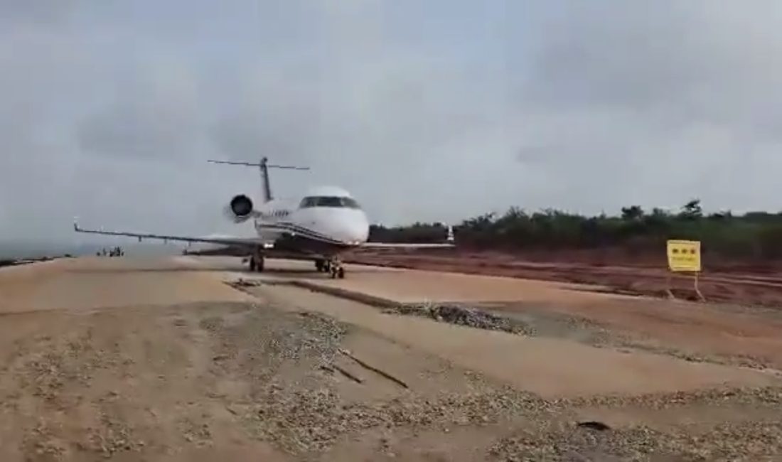 Nijerya’da Özel Jet Karayoluna Acil İniş Yaptı 1988 model Canadair CL-600-2B16 tipi özel jet, 10 Haziran 2026