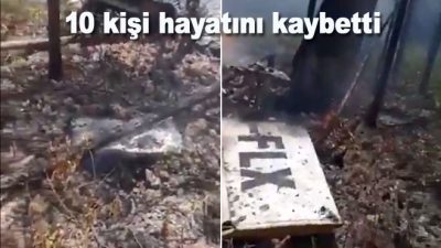 Ada ülkesi Bahamalar’da Flamingo Air’e ait Cessna 402C tipi uçağın