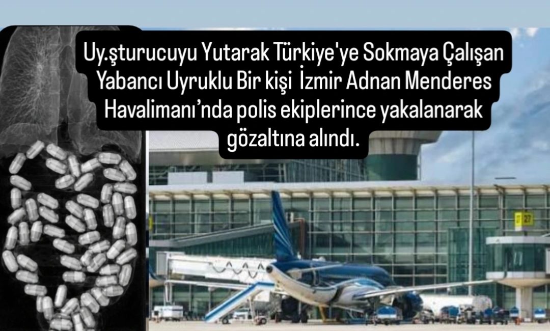 İzmir Cumhuriyet Başsavcılığı koordinasyonunda, İzmir Emniyet Müdürlüğü Narkotik Suçlarla Mücadele