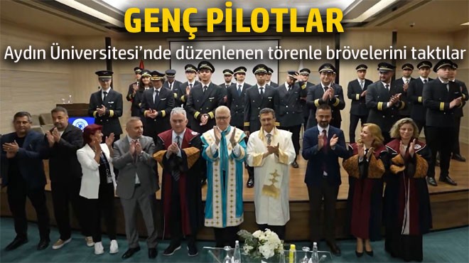 İstanbul Aydın Üniversitesi Pilotaj Bölümü, ilk mezunlarını verdi. Genç pilotlar