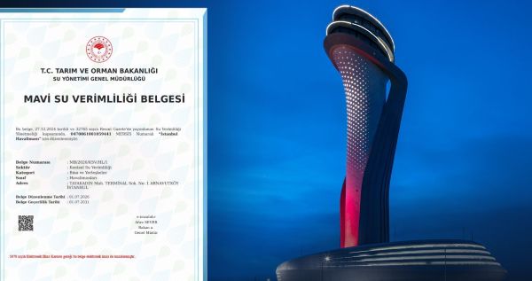 İGA İstanbul Havalimanı ,Temmuz 2026 tarihi itibarıyla beş yıl süreyle
