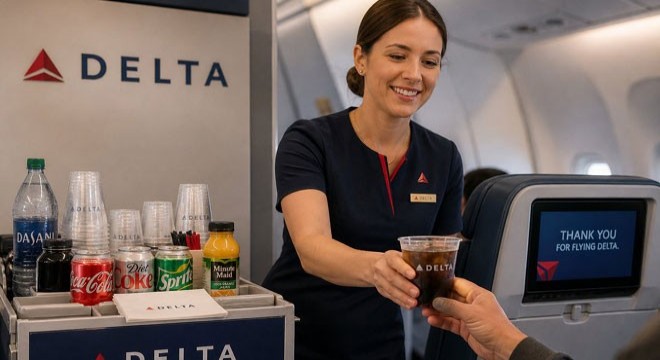 Federal Havacılık İdaresi-FAA, uçuş öncesi first class yolculara yapılan içecek