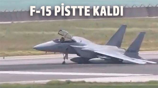 Japonya’da Naha Havalimanı’nda Japon Hava Kuvvetleri’ne (JASDF) ait bir F-15J