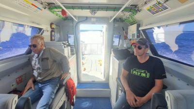 Rize açıklarında motor arızası nedeniyle denize acil inen uçağın pilotu
