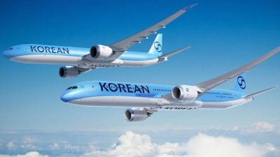 Güney Kore’nin bayrak taşıyıcı havayolu Korean Air, Asiana Airlines ile