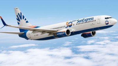 Sunexpress Uçağı Teknik Arıza Nedeniyle Geri Döndü: Sunexpress Uçağı 4